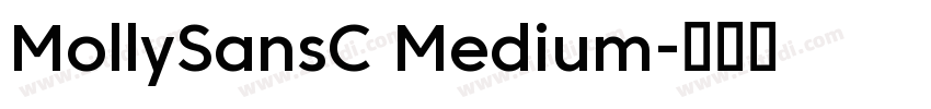 MollySansC Medium字体转换